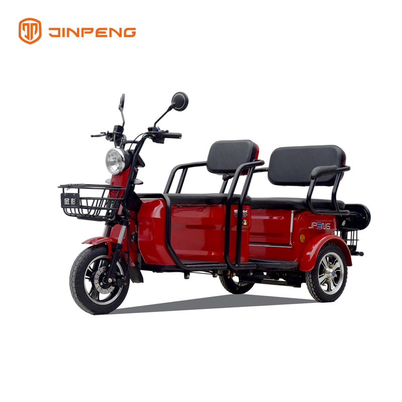  Explore Comfort and Convenience with JINPENG's 2 Passenger Tricycle