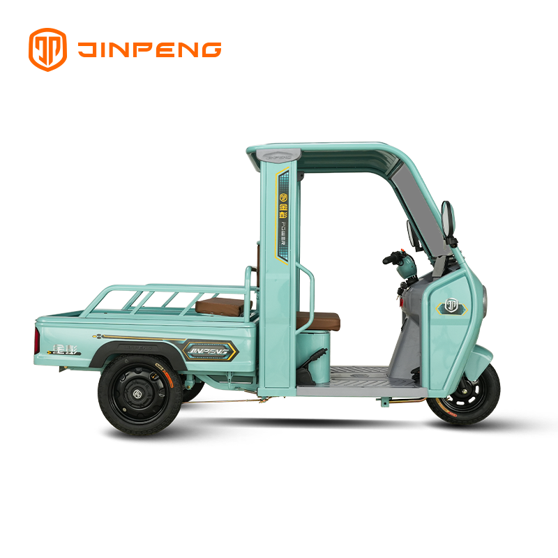 Electric Tricycle for Passengers and Cargo