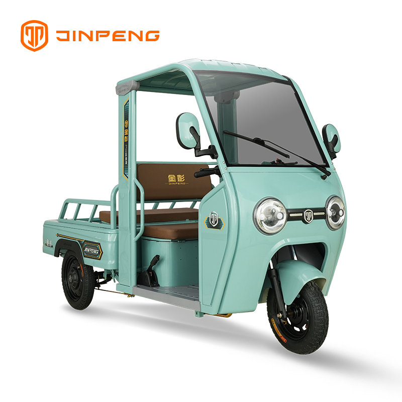 Electric Tricycle for Passengers and Cargo